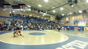 105lbs Champ. Round 4 - Malia Riojas, Granger (Girls) vs Trinity Town, Moses Lake (Girls)