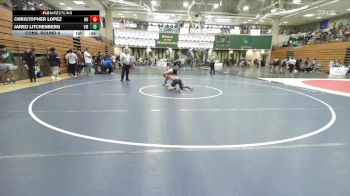 126 lbs Cons. Round 4 - Christopher Lopez, Newport Harbor vs Jared Litchenberg, Vista Murrieta
