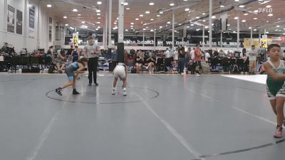 83 lbs Rr Rnd 2 - Jimmy Messina, Ruthless - MS vs Londyn Luciano, Parabellum Wrestling Academy- MS