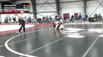 184 lbs Round Of 16 - Roman Martinez, Wesleyan vs Lucas Cardella, Western New England