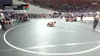 6A Boys 120 lbs Semifinal - Jorge De La Rosa, Forest Grove Boys vs Jack Olsen, Roseburg Boys