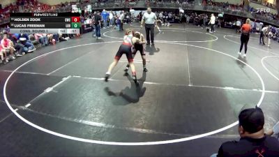 80 lbs Cons. Round 1 - Lucas Freeman, League Of Heroes vs Holden Zook, Cozad Wrestling Club