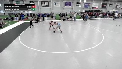 16U Boys - 113 lbs Cons. Round 2 - Harvey Scheuer, South Dakota vs Hunter Williams, MTX Titans Wrestling Club