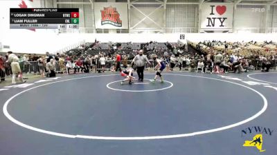 120 lbs Quarterfinal - Liam Fuller, Club Not Listed vs Logan Dingman, North Tonawanda Wrestling Club