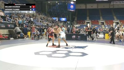 132 lbs Cons. Rd Of 32 - William Coleman, Colorado vs Anthony Flores, Idaho