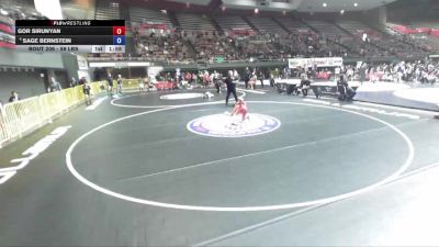 67 lbs Quarters - Gor Sirunyan vs Sage Bernstein