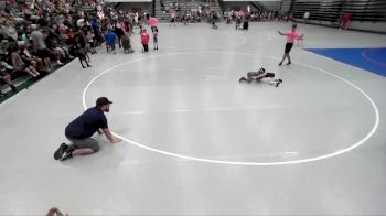 43-47 lbs Champ. Round 1 - Kyrie Ewing, Blackman Wrestling Club vs Carson Hale, Longwood