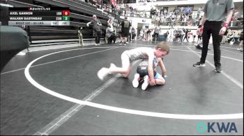 55 lbs Semifinal - Axel Gannon, Lions Wrestling Academy vs Walker Gastineau, Standfast