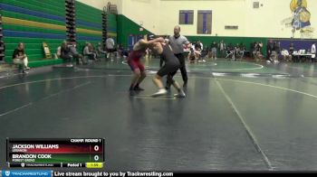 182 lbs Champ. Round 1 - Brandon Cook, Forest Grove vs Jackson Williams, Lebanon