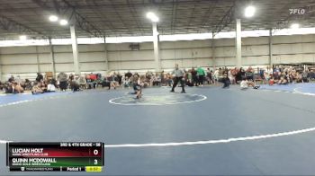 58 lbs Quarterfinal - Quinn McDowall, Idaho Gold Wrestlling vs Lucian Holt, Hawk Wrestling Club