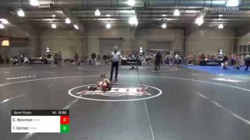 43 lbs Semifinal - Channing Bowman, Prodigy WC vs Theseus Gomez, Pomona Elite