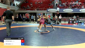 87 lbs Round Of 16 - Jimmy Stillerman, Lancaster Alliance Wrestling Club (LAW) vs Jaime Miranda, Marines