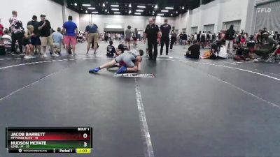 96 lbs Finals (2 Team) - Hudson Mcfate, Level Up vs Jacob Barrett, MF Purge Elite