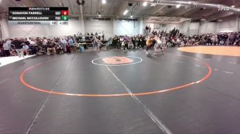 215 lbs Quarterfinal - Michael McCullough, Pueblo East vs Donavon Farrell, Berthoud