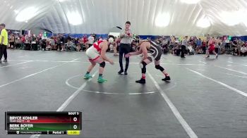 165 lbs Round 2 (8 Team) - Bryce Kohler, Team Shutt vs Berk Boyer, Phoenix WC