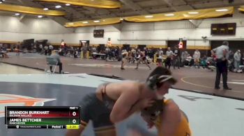 174 lbs Cons. Round 3 - Brandon Burkhart, Baldwin Wallace vs James Bettcher, Manchester