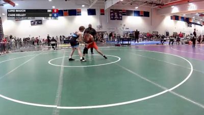 120 lbs Cons. Round 1 - Luke Mauch, NOVA Wrestling Club vs Cade Kelley, Legacy Dragons