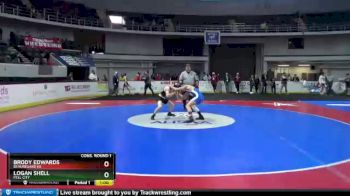 5 lbs Cons. Round 1 - Logan Shell, Pell City vs Brody Edwards, Beauregard HS