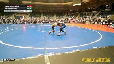 64 lbs Consolation - Andrew Huffman, Neighborhood Wrestling Club vs Oscar Ormond, Pinning Pythons