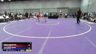 165 lbs Placement Matches (16 Team) - Arno Makaryan, California Red vs Matthew Mann, Oklahoma Red