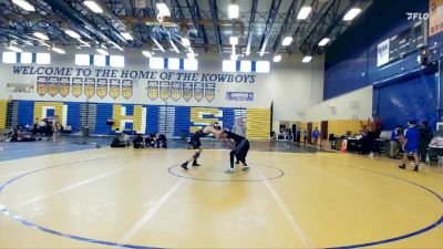 157 White Cons. Semi - DANTRELLE WOMACK, Cypress Creek H S vs Enzo Gonzalez, Deland