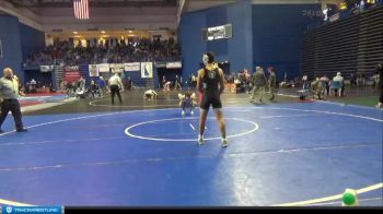 132 lbs Champ. Round 2 - Cael McIntyre, Bethlehem Catholic vs Ashton Romberger, Chambersburg