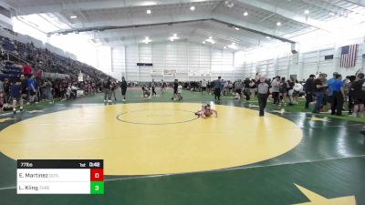77 lbs Consolation - Ethan Martinez, Outlaws WC vs Luca Kling, Threshold WC