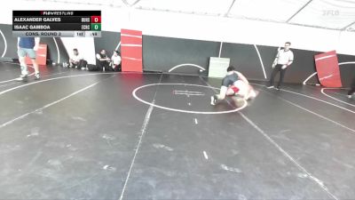 165 lbs Cons. Round 3 - Isaac Gamboa, El Camino Real Charter vs Alexander Galves, Redondo Union High School