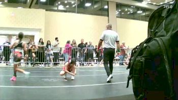 80 lbs Consi Of 8 #1 - Khaleesi Christensen, Savage WC vs Sadie Ann Tolentino, Nakamura Wrestling