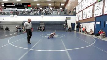 49 lbs Cons. Semi - Wilder Feist, Sandpoint Legacy Wrestling Club vs Jacob Davison, Small Town Grims