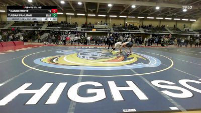 150 lbs Round Of 16 - Kason Wirtz, Toll Gate vs Aidan Fahlman, Chariho