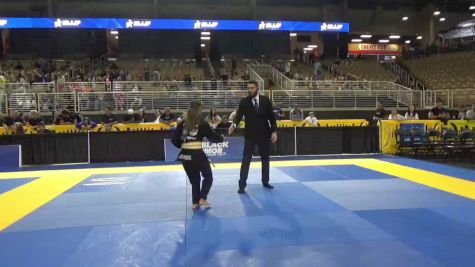 Aleydie Sophia Santos Cuevas vs Amelia Marian Baylis 2025 Pan Kids Jiu-Jitsu IBJJF Championship
