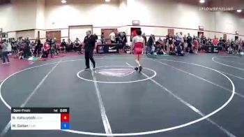 77 lbs Semifinal - Niko Katsuyoshi, New England Regional Training Center vs Manuel (M.J.) Gaitan, Temecula Valley High School Wrestling