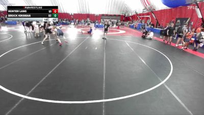 163-164 A Round 3 - Hunter Lang, Wisconsin Rapids vs Brock Kinsman, Reedsburg