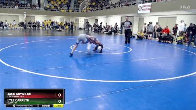 102 lbs Quarterfinals (8 Team) - Lyle Carruth, LCWM vs Jack Grygelko, Centennial