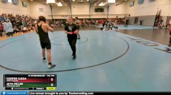 142-144 lbs Round 1 - Cooper Ojeda, Fort Collins vs Seth Miller, Cheyenne East