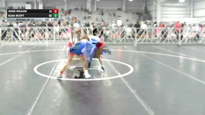 107 lbs Round Of 16 - Josie Wilson, KS vs Elsa Scott, MA