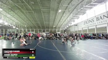 83 lbs Round 3 (4 Team) - Thatcher Purser, Utah Red vs Xavier Talmich, Colorado Xtreme