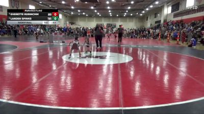 45 lbs Semifinal - Landen Spinks, Thorn Wrestling Club vs Everette Rubinchik, Anoka