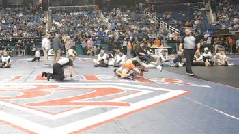 8A 132 lbs Cons. Semi - Farouq Busisou, Athens Drive vs Colt Cambruzzi, Providence High School