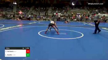 76 lbs Prelims - Tucker Verbeck, Maize WC vs Levi Smith, Cowboy WC