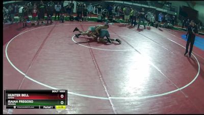 187 lbs Round 1 - Hunter Bell, Idaho vs Isaiah Fregoso, Nevada