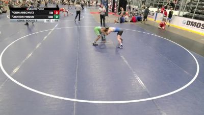 16U Boys - 138 lbs Champ. Round 2 - Odin Anschutz, The Best Wrestler vs Ashton Frison, Christian Brothers High School Wrestling