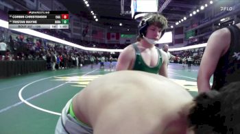 138 lbs Cons. Round 2 - Corbin Christensen, Eagle vs Tristan Mayne, Borah