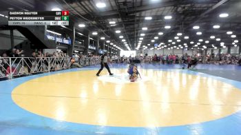 100 lbs Rr Rnd 1 - Miles Mechling, Capital City Wrestling Club - MS vs Parker Hookway, Donahue Wrestling Academy - MS