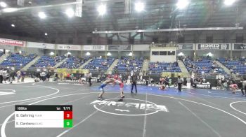 106 lbs Final - Brady Gehring, Team Montana vs Evan Centeno, Blwc