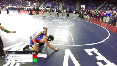 138 lbs Round Of 32 - Ty Soucy, Winnacunnet vs Caleb O'Rourke, Salem, NH