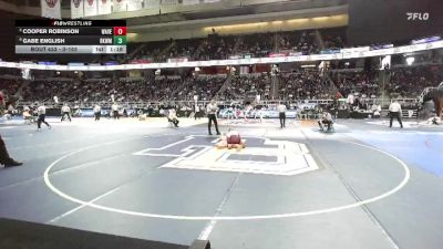 II-152 lbs Quarterfinal - Cooper Robinson, Waverly vs Gabe English, Berne Know Westerlo/Middleburgh