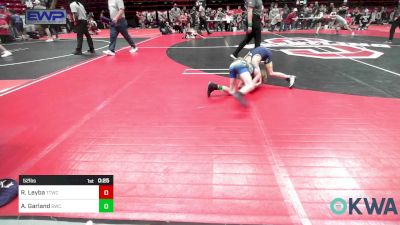 52 lbs Semifinal - Ronnie Leyba, Team Tulsa Wrestling Club vs Aidan Garland, Berryhill Wrestling Club