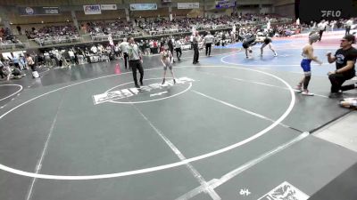 70 lbs Quarterfinal - Joshua Gustafson, NM Outlawz vs Lucas Szymanski, Grandview Wolves WC